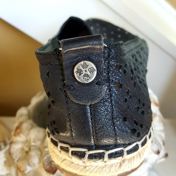 PATRICIA NASH Leather ELENA ESPADRILLE SZ 10